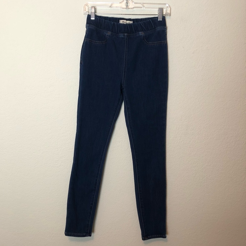 Madewell Roadtripper Pull On Jeans Jeggings Everman Wash Stretchy 24